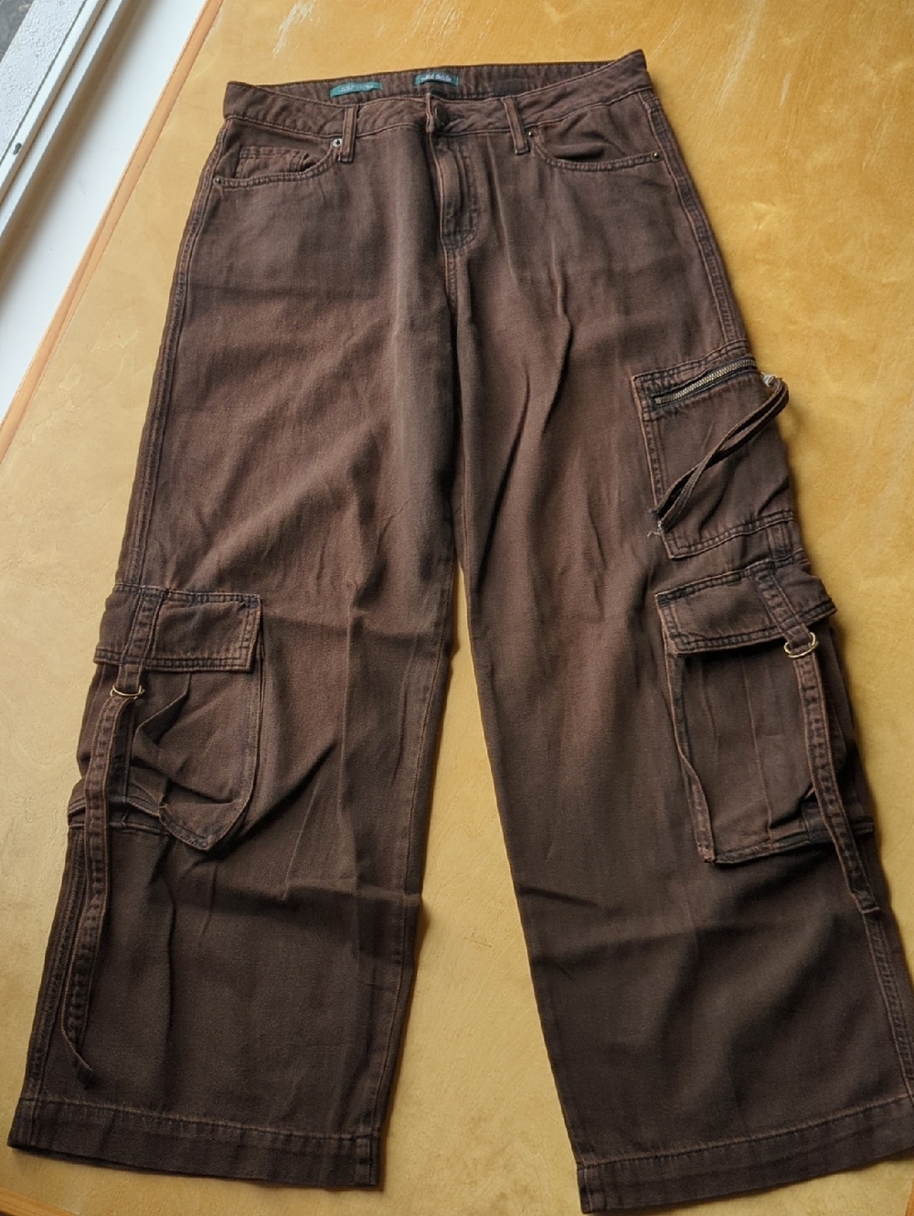 wild fable Brown Wide Leg Cargo Pants
